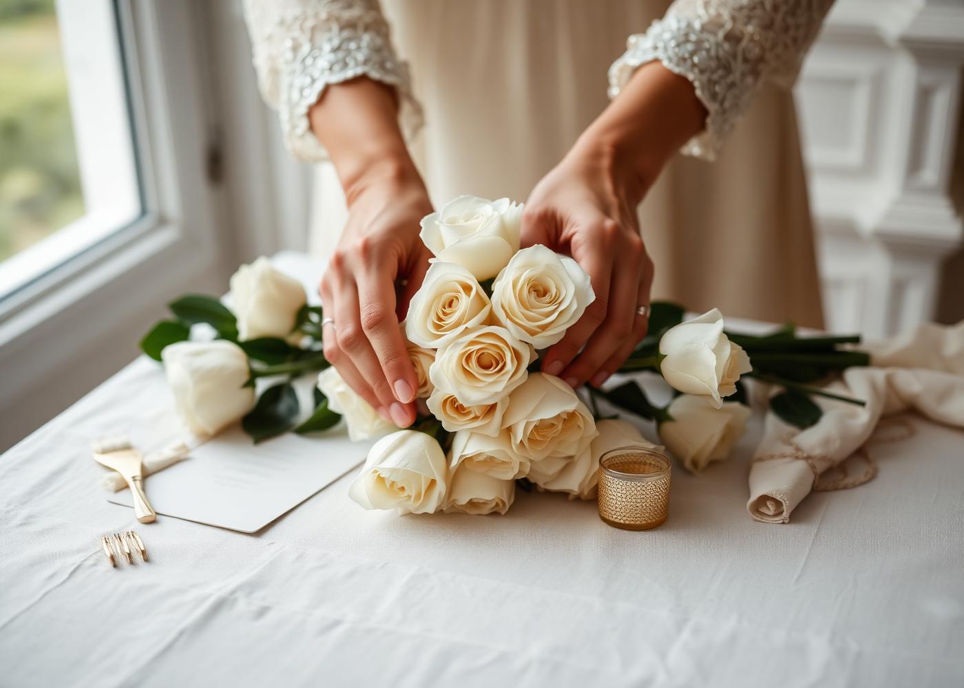 The Luxurito Events team reviewing a wedding design plan