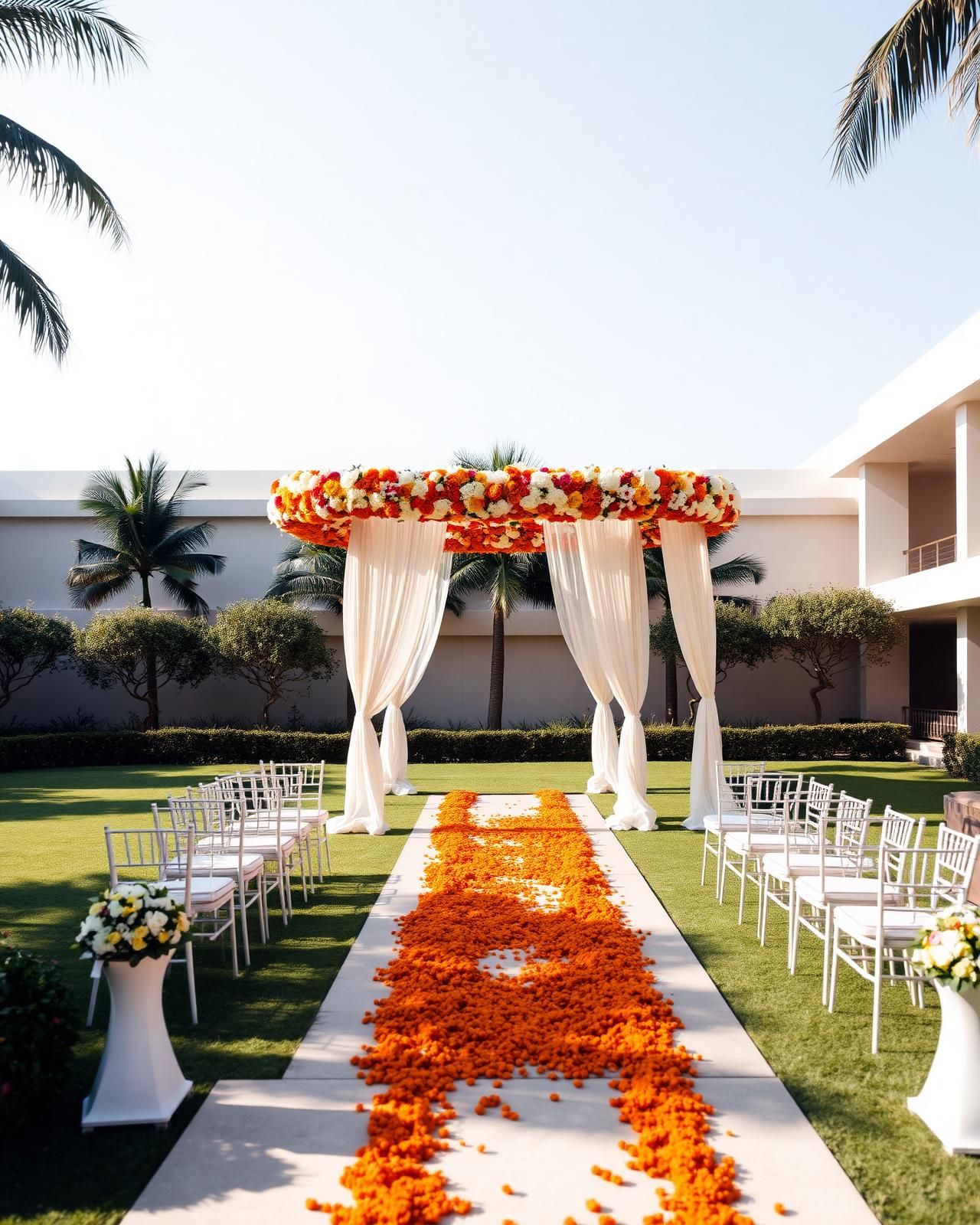 Destination wedding setting in Indore